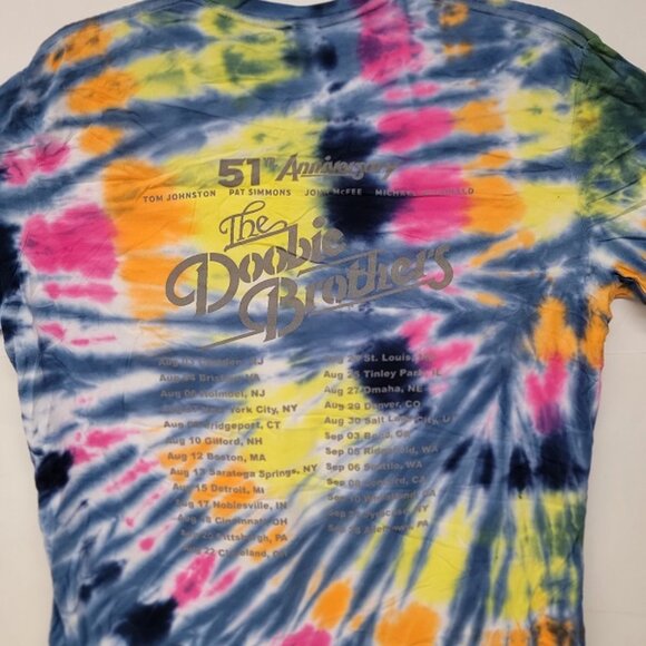 The Doobie Brothers 2024 Tie Dye Tour Shirt XX-Large - Picture 2 of 2